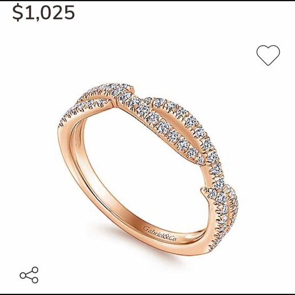 Gabriel & Co 14k Gold & diamond rings - Picture 8 of 16